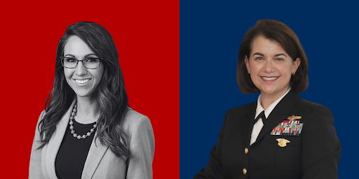 Lauren Boebert and Eileen Laubacher