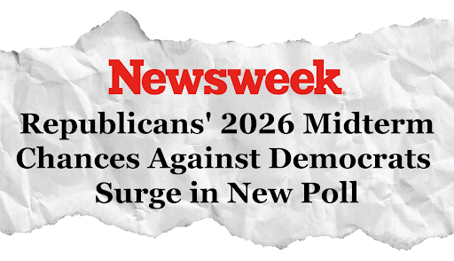 Newsweek: Republicans' 2026 Midterm Chances Against Democrats Surge in New Poll