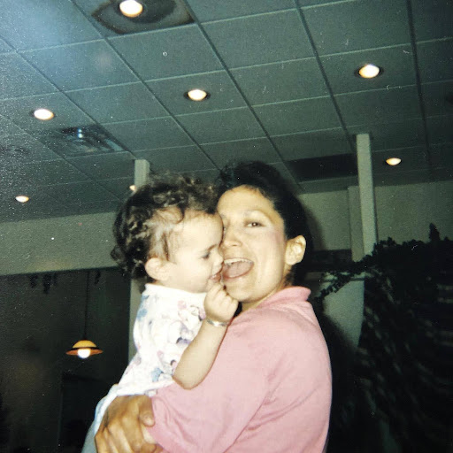 Deb Haaland and her child