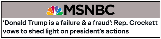 MSNBC Headline
