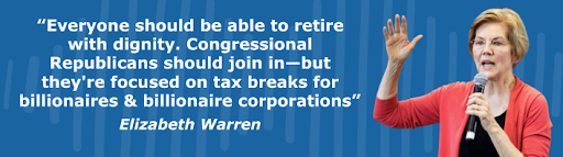 Elizabeth Warren quote on Social Security