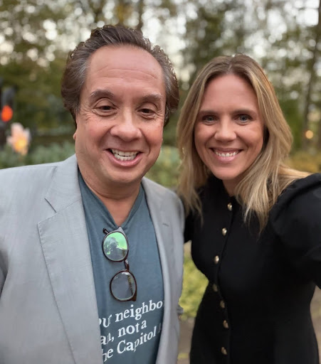 Annie Andrews and George Conway